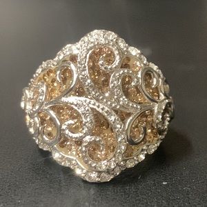 14k 925 really big ring